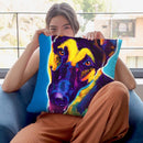 Germanepherd - Ajax Throw Pillow By Dawgart - All About Vibe