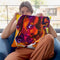 Pit Bull - Luna Throw Pillow By Dawgart - All About Vibe