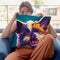 Brussels Griffon - Spicey Throw Pillow By Dawgart - All About Vibe