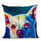 Chihuahua - Coco Throw Pillow By Dawgart - All About Vibe