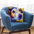 Jack Russell - Mudgee Throw Pillow By Dawgart - All About Vibe