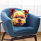 Boba Throw Pillow By Dawgart - All About Vibe