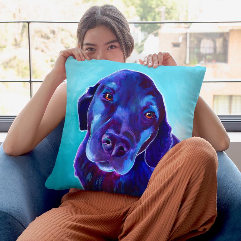Gus Throw Pillow By Dawgart - All About Vibe