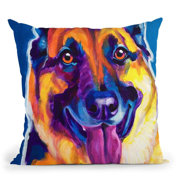 Hector Throw Pillow By Dawgart - All About Vibe