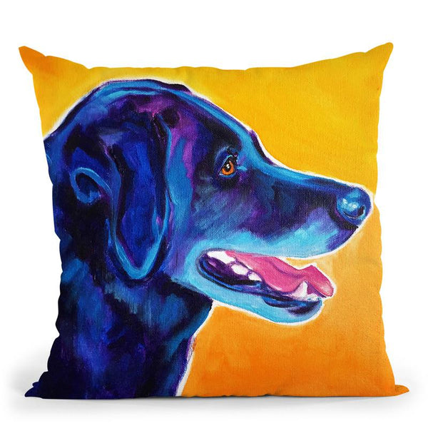 Kenobi Profile Throw Pillow By Dawgart - All About Vibe