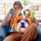 Mochi Throw Pillow By Dawgart - All About Vibe