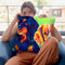Saffy And Duck Throw Pillow By Dawgart - All About Vibe