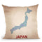Japan Throw Pillow By American Flat - All About Vibe