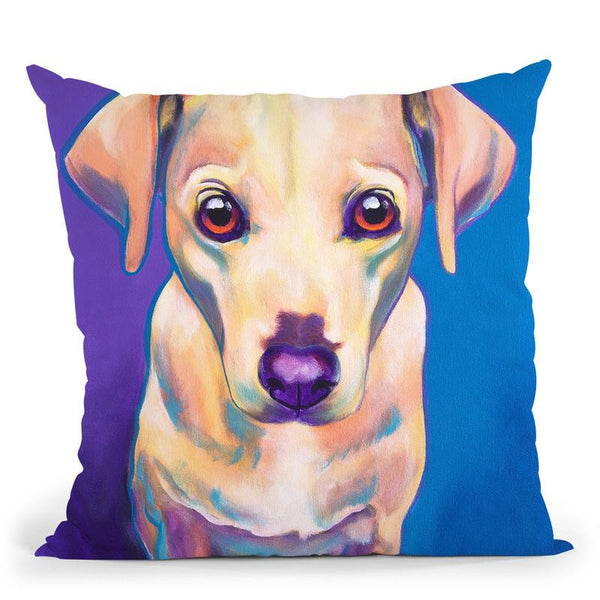 Pebbles Throw Pillow By Dawgart - All About Vibe