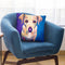 Pebbles Throw Pillow By Dawgart - All About Vibe