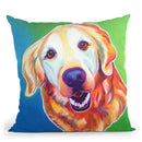 Daisy Mae Throw Pillow By Dawgart - All About Vibe