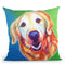 Daisy Mae Throw Pillow By Dawgart - All About Vibe