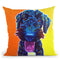 Fletcher Throw Pillow By Dawgart - All About Vibe