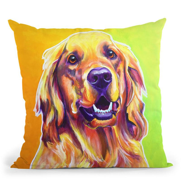 Jasper Throw Pillow By Dawgart - All About Vibe