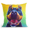 Maya Throw Pillow By Dawgart - All About Vibe