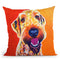 Airedoodle - Hank Throw Pillow By Dawgart - All About Vibe