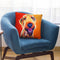 Airedoodle - Hank Throw Pillow By Dawgart - All About Vibe