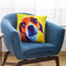 Beagle - Marcie Throw Pillow By Dawgart - All About Vibe