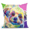 Maltipoo - Ziggy Throw Pillow By Dawgart - All About Vibe