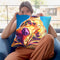 Pit Bull - Dozer Throw Pillow By Dawgart - All About Vibe