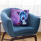 Shakti With Wine Throw Pillow By Dawgart - All About Vibe