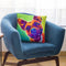 Pit Bull - Billy Throw Pillow By Dawgart - All About Vibe