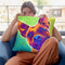 Pit Bull - Billy Throw Pillow By Dawgart - All About Vibe