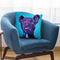 Pit Bull - Neko Throw Pillow By Dawgart - All About Vibe