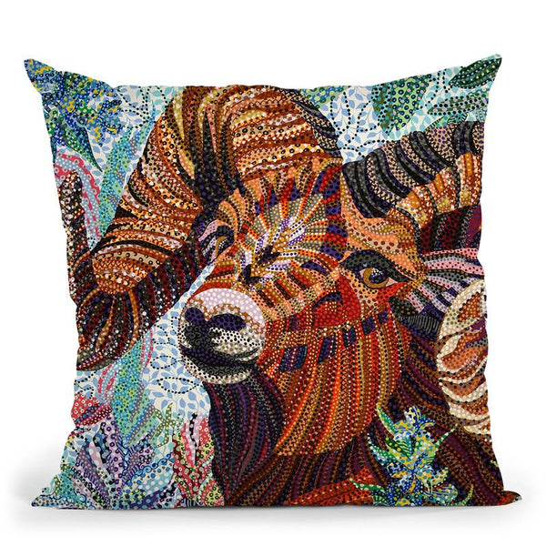 Aries Throw Pillow By Erika Pochybova - All About Vibe