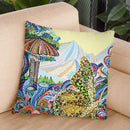 Blissful Throw Pillow By Erika Pochybova - All About Vibe