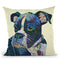 Boxer Portrait Throw Pillow By Erika Pochybova - All About Vibe