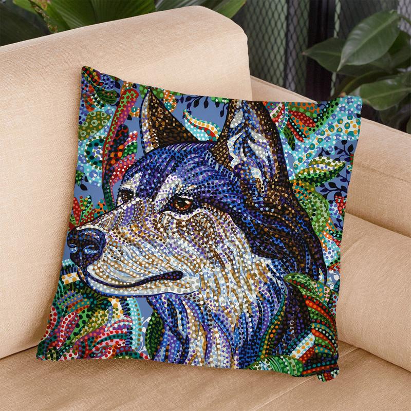 Call Wild Throw Pillow By Erika Pochybova - All About Vibe