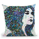 Decembrist Throw Pillow By Erika Pochybova - All About Vibe