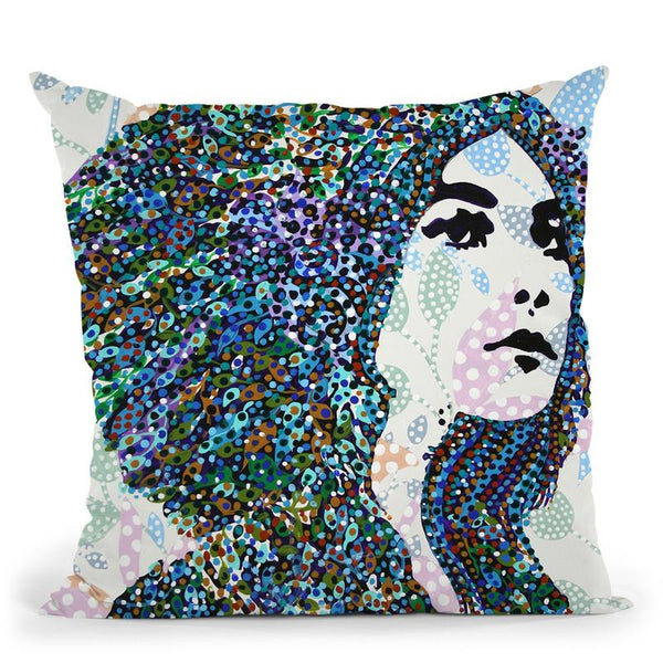 Decembrist Throw Pillow By Erika Pochybova - All About Vibe