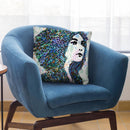 Decembrist Throw Pillow By Erika Pochybova - All About Vibe