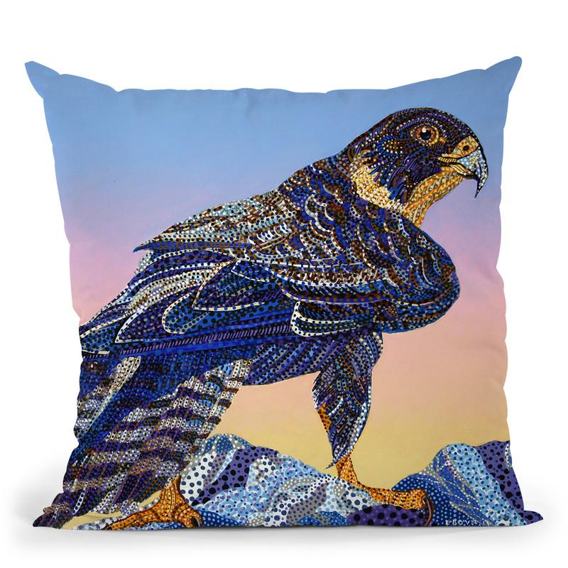 Departure Throw Pillow By Erika Pochybova - All About Vibe