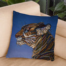 Gaze Throw Pillow By Erika Pochybova - All About Vibe