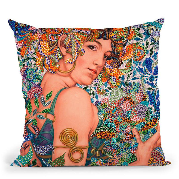 Harmony Throw Pillow By Erika Pochybova - All About Vibe