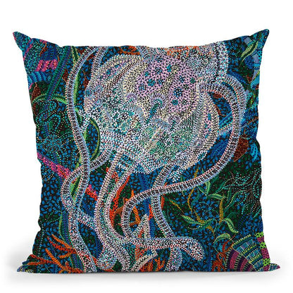 Jelly 5 Throw Pillow By Erika Pochybova - All About Vibe