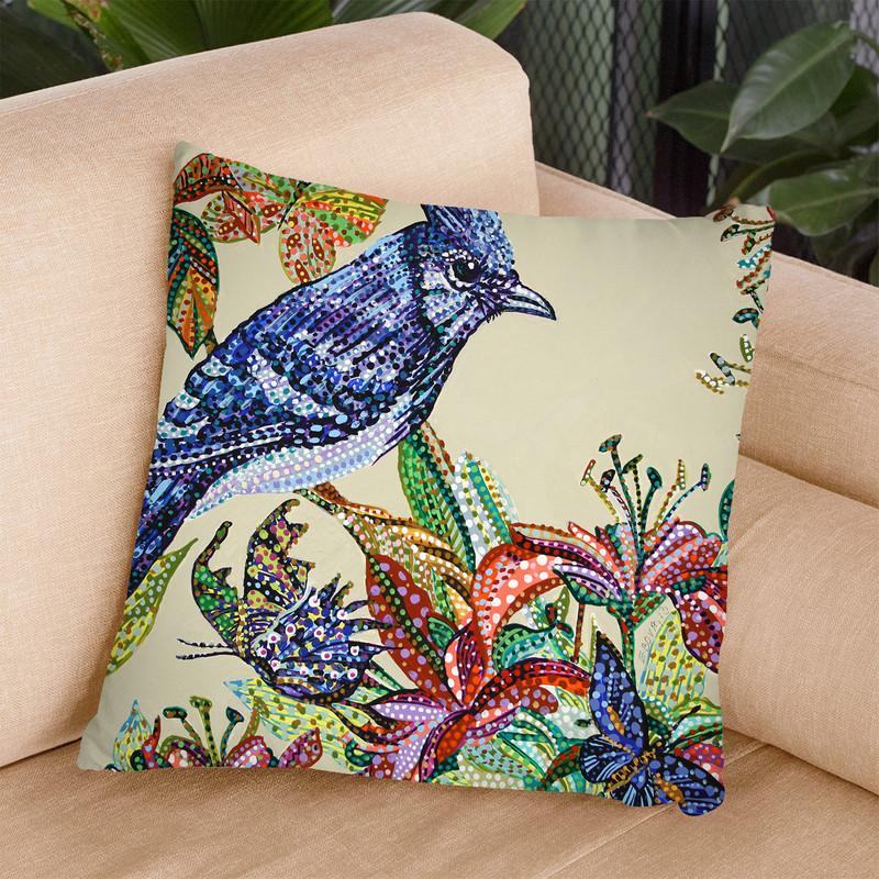 Lookout Throw Pillow By Erika Pochybova - All About Vibe