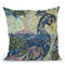 Peacock 2 Throw Pillow By Erika Pochybova - All About Vibe