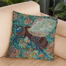 Pollination Throw Pillow By Erika Pochybova - All About Vibe