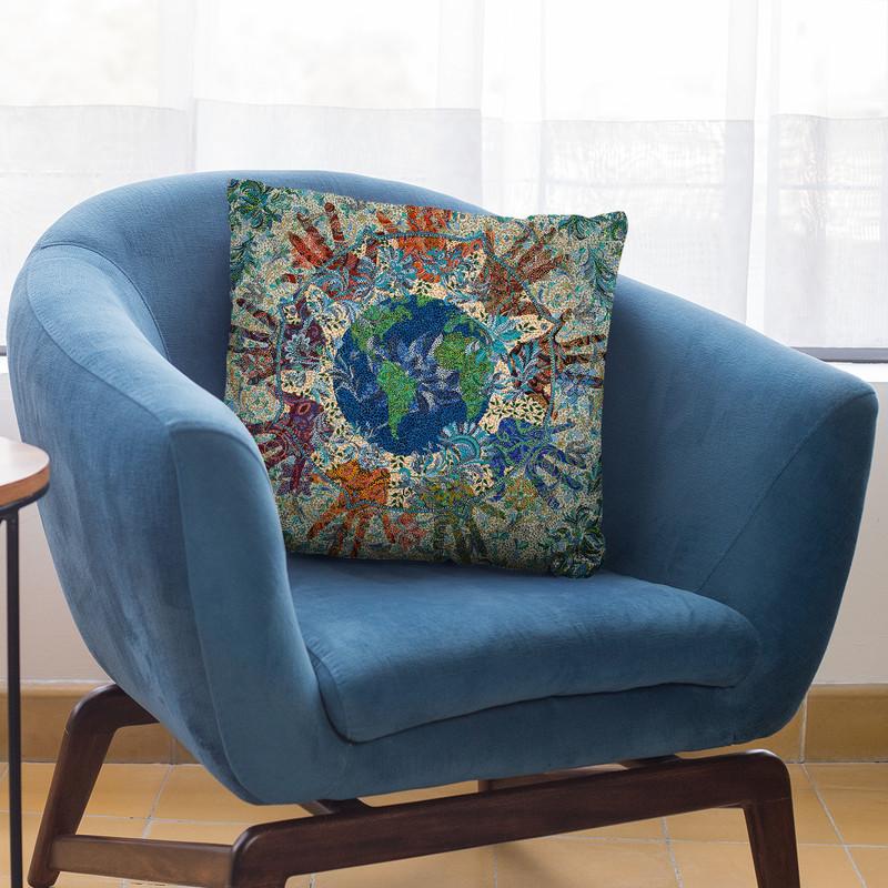 Reach Out Throw Pillow By Erika Pochybova - All About Vibe
