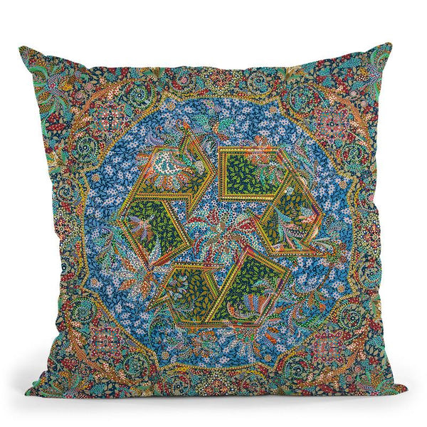 Recycle Throw Pillow By Erika Pochybova - All About Vibe