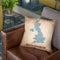 United Kingdom Throw Pillow By American Flat - All About Vibe