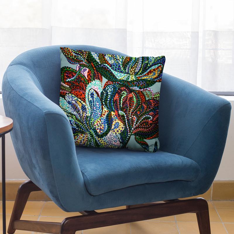 Scent Throw Pillow By Erika Pochybova - All About Vibe
