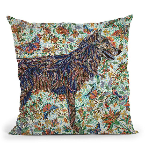 Tamed Throw Pillow By Erika Pochybova - All About Vibe