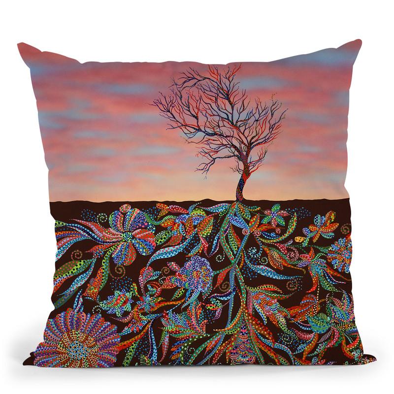 Twilight Throw Pillow By Erika Pochybova - All About Vibe