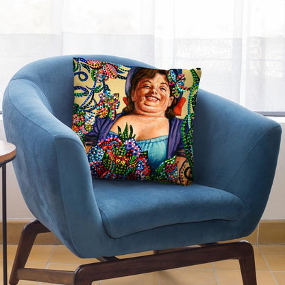 A Lovely Bouquet 1 Throw Pillow By Erika Pochybova - All About Vibe