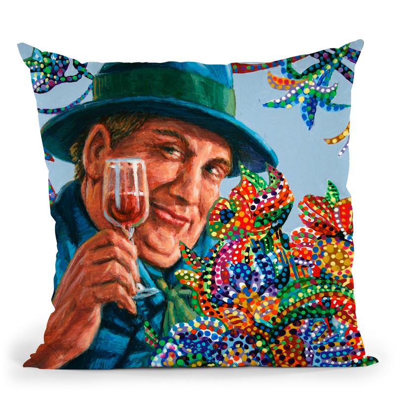 A Lovely Bouquet 2 Throw Pillow By Erika Pochybova - All About Vibe